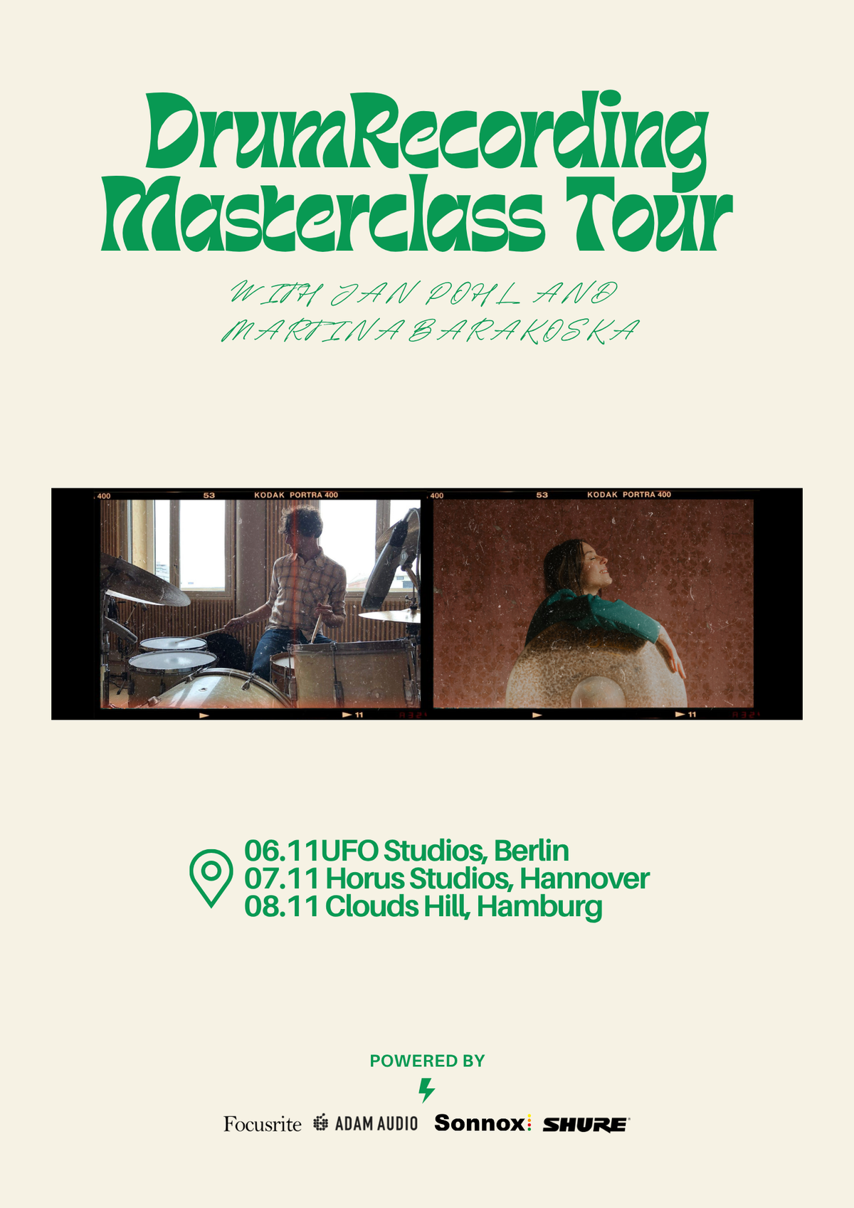 Recording Masterclass - UFO Studios, Berlin